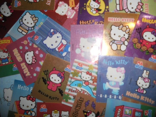 Lote C/ 58 Estampas Diferentes De Hello Kitty  ( Gamesa )