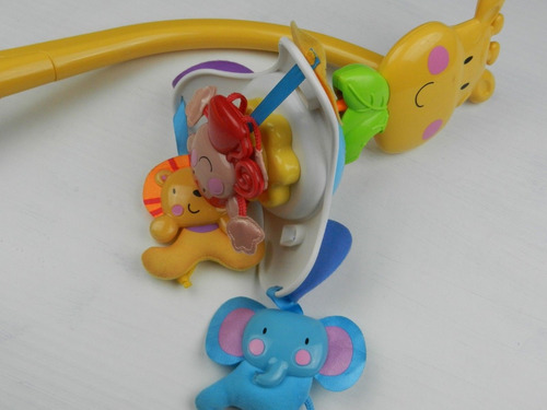 Movil Jirafa Musical 2en1 Para Cuna Y Coche Fisher Price (Usado)