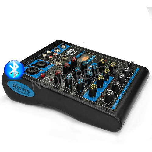 Imagen 6 de 7 de Consola Mixer Mc4u Canales Wireless Fx Usb Bluetooth Phantom