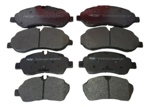 Kit Balatas Delanteras Y Traseras Ford Transit Diesel 2014..