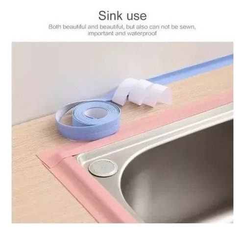 Cinta De Sellado Impermeable Para Baño, Ducha, Lavabo 3pc