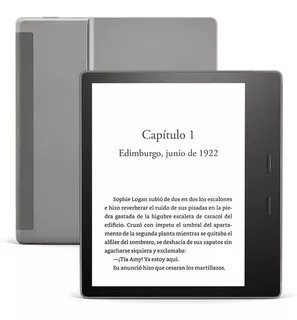 Kindle Oasis 10g Luz Calida 7 24 Leds +12 Mil Libros Color Negro