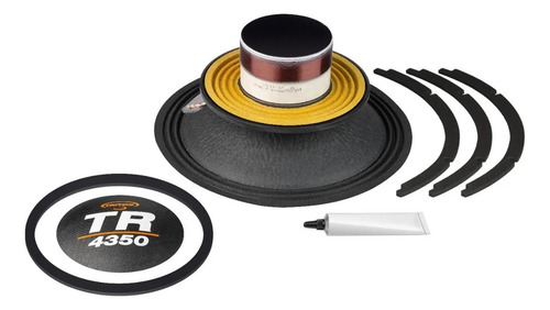 Kit Reparo Alto Falante Triton Tr 4350w Rms 12 Polegadas Cor 2 Ohms