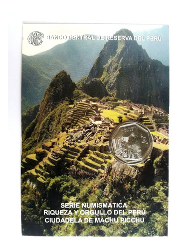 Blister De Machu Picchu Con Moneda Colección Original Nuevo