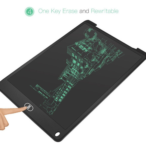 Tableta De Escritura Lcd Digital De 12 Pulgadas Graffiti Dra