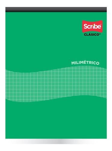 Block Hojas Milimetricas Scribe Tamaño Carta 80 Hojas Color