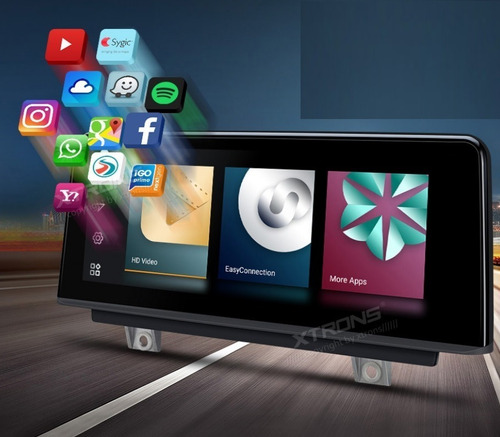 Imagen 6 de 10 de Bmw Serie 1 Serie 2 2011-2020 Gps Wifi Touch Carplay Usb Hd