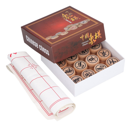 Juego De Ajedrez Chino Beechwood Intellectual Growth Xiangqi