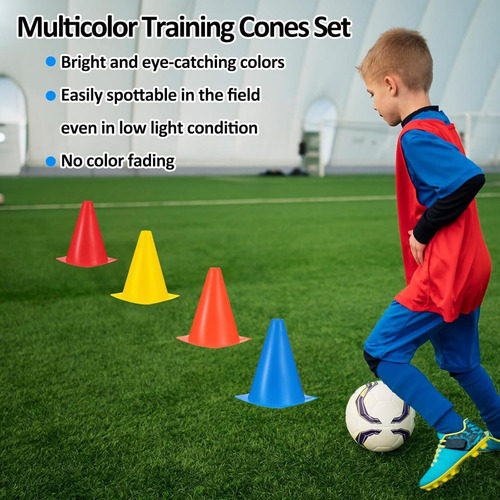 Conos De Entrenamiento Para Fútbol Conos De 16 Piezas