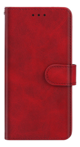 Funda De Teléfono De Cuero Azul For Vivo Y21g