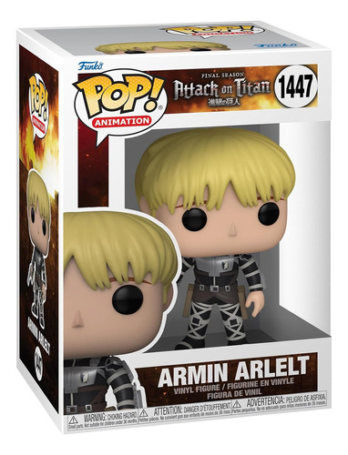 Funko Pop Armin Arlelt #1447 - Attack On Titan
