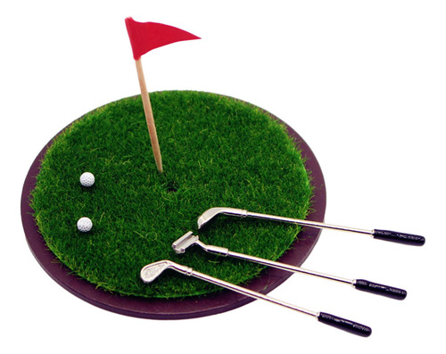 1: 6 Y 1:12 Mini Golf Golf Set Golfing Club Kit, Accesorios