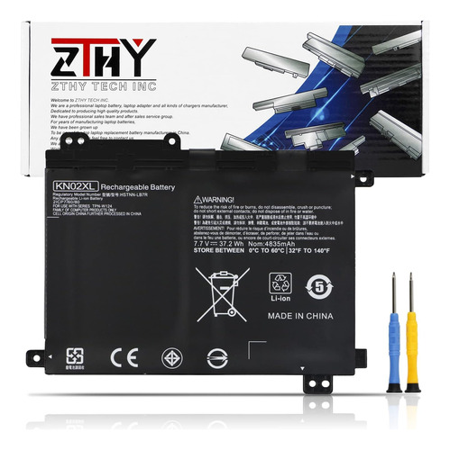 Zthy Kn02xl 37.2wh Batería P/ Hp Pavilion X360 11-ad 11m-ad