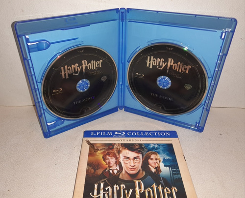 Harry Potter Bluray 2 Film Prisoner Azkaban + Goblet Of Fire (Usado)
