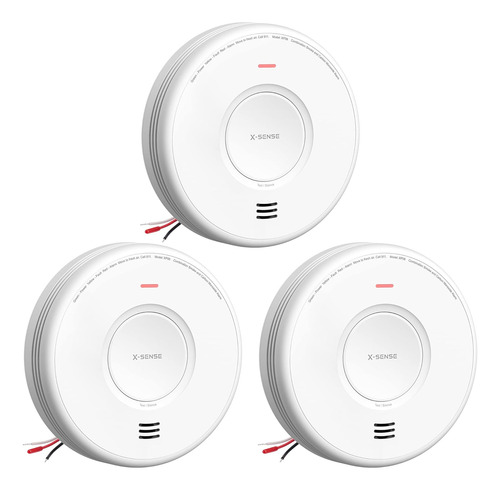 Combinación Cableada De Humo Y Monóxido De Carbono X-sense A