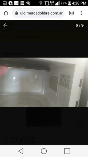 Microondas Whirpool Mod. Wmg20