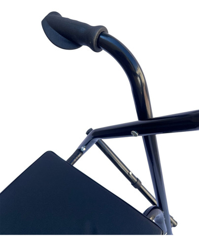 Andadera Rollator Sencilla Con Asiento Y Ruedas Delanteras
