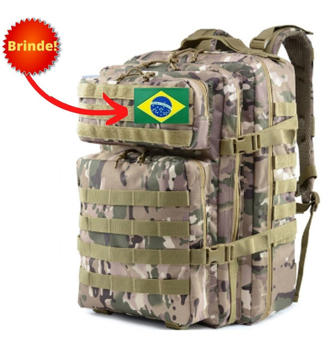 Mochila Militar Tática Masculina Feminina Grande 50 Litros