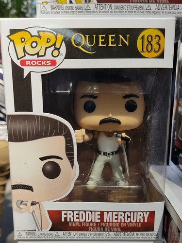 Funko Pop Freddie Mercury #186 (Usado)