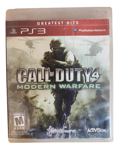 Call Of Duty 4 Modern Warfare - Fisico - Ps3