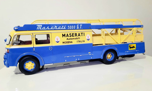Miniatura Caminhão Bartoletti Transporter Maserati 1:18 Cmr 