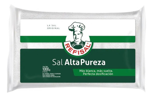 Sal Refisal Alta Pureza X 1 Kg - g a $3