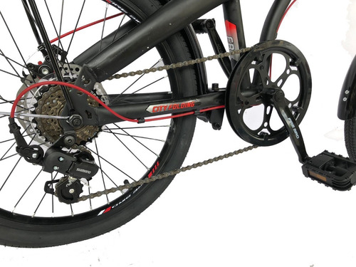 Imagen 3 de 4 de Bici Plegable Fire Bird Curve Freno A Disco Rodado 20