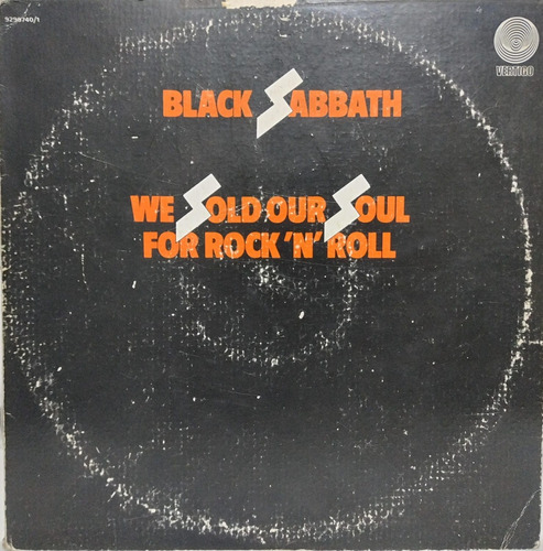Black Sabbath  We Sold Our Soul For Rock 'n' Roll Lp Doble