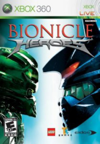Bionicle Heroes - Eidos Interactive - Xbox 360 - Pinky Games (Usado)