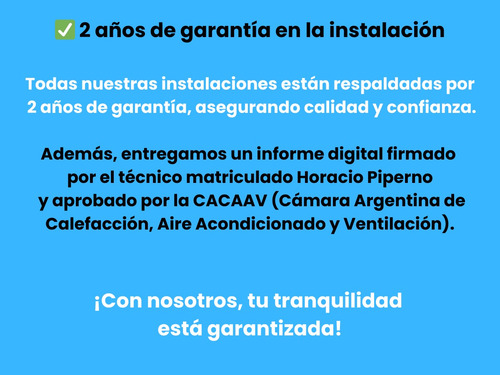 Instalacion Split Aire Acondicionado Preinstalaciones Obras