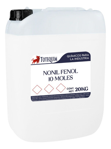 Nonil Fenol De 10 Moles 20 Kg Totequim