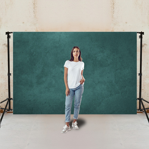 Fundo Fotográfico Textura Backdrop Em Tecido 1,50x2,20m Cor Textura - Ffh464