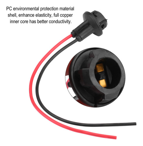 Conector De Extensión Led Para Lámpara De Coche, Enchufe T10