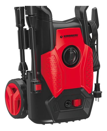 Imagen 3 de 3 de Hidrolavadora Kommberg HLA-1430 de 1400W con 110bar de presión máxima 220V