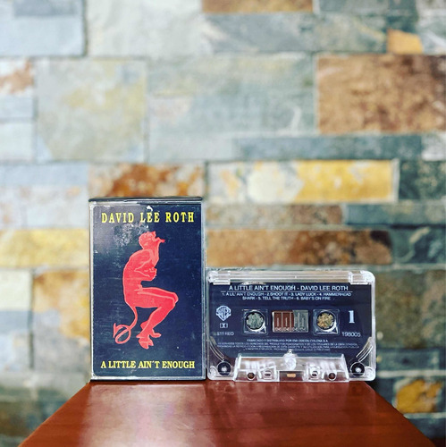 Cassette David Lee Roth  A Little Aint Enough