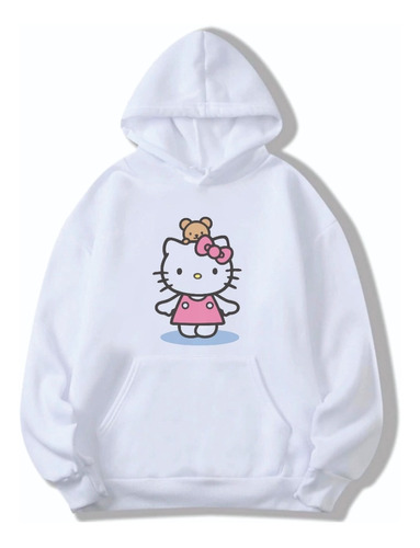 Buzo Hello Kitty Hoodie Canguro Niña Niño #11