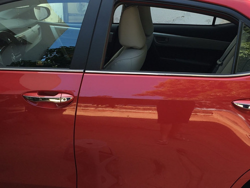 Imagem 3 de 3 de Kit Friso Cromado Pestana Base Janela Toyota Corolla 15 2019