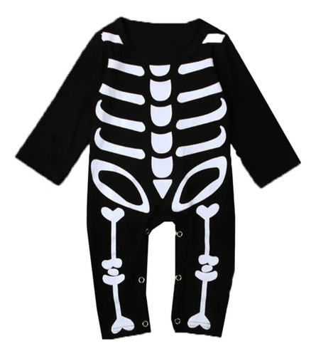 Disfraz Halloween Esqueleto Para  Bebe 