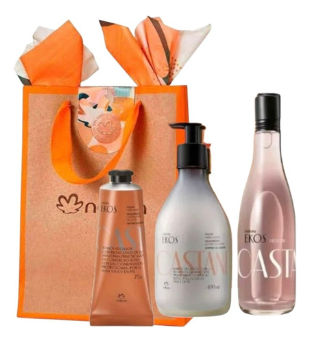 Ekos® Castaña Set Regalo Cuidado De La Piel Frescor + Cremas