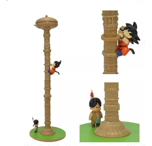 Figura Torre Karin Son Goku Y Upa Dragon Ball Z 32 Cm