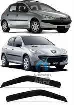Comprar Deflectores Ventanilla Delantero Peugeot 206\u002F207 Adhesivo