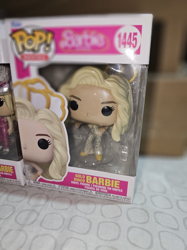 Funko Pop! Barbie The Movie Western Gold Disco Barbie (Usado)
