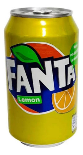 Refrigerante Importado Fanta Lemon 330ml - Kit Com 2