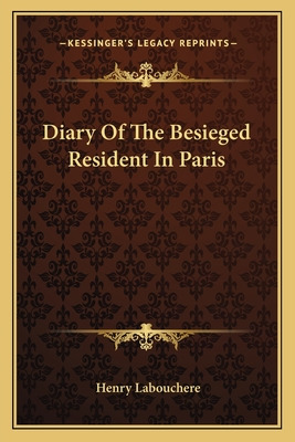 Libro Diary Of The Besieged Resident In Paris - Laboucher...