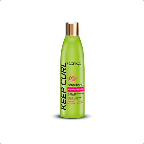 Kativa Acondicionador Keep Curl Rizos Definidos Brillo 250ml