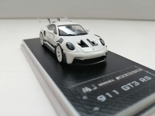 Mj Model Porsche 911 Rs Rwb Escala 1:64 Blanco (Usado)