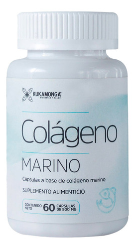 Mejora De Cabello Y Piel, Colágeno Marino - 60 Cáps Sabor Sin Sabor