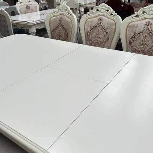 Comedor Rectangular Expandible Blanco
