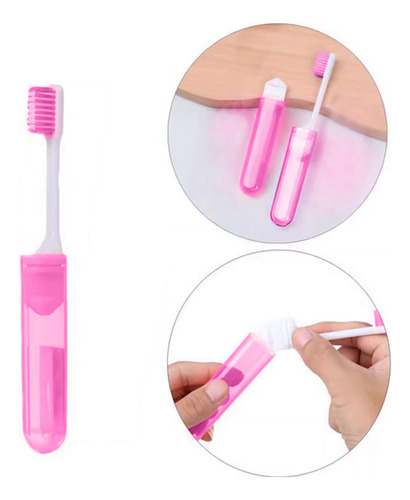 Cepillo De Dientes Plegable L Travel Bulks Con Diente 7382