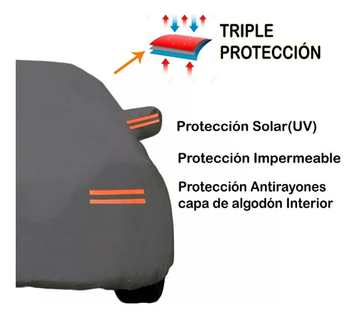 Cobertor Funda Impermeable/uv Hatchback Chevrolet Onix
